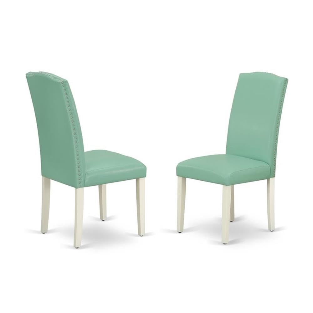 5 Piece Kitchen Table Set with Faux Leather Chairs V985