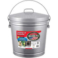10 Gal Galvanized Steel Dry Storage Can with Locking Lid S90862
