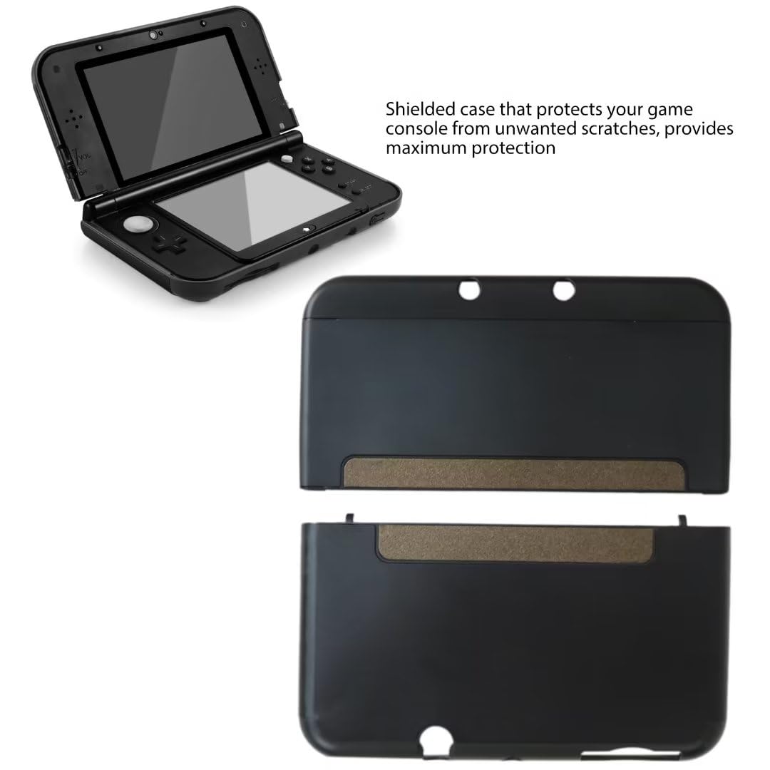 Hard Shell Case for New Nintendo 3DS LL XL 2015 Version - Black A2098