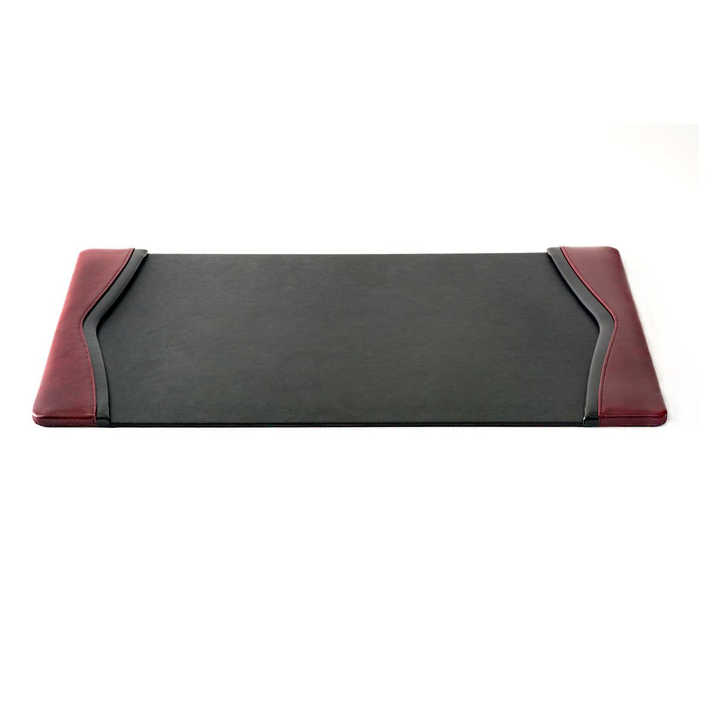 Burgundy Leather 8-Piece Desk Set Q993312