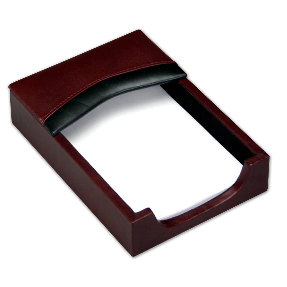 Burgundy Leather 8-Piece Desk Set Q993312