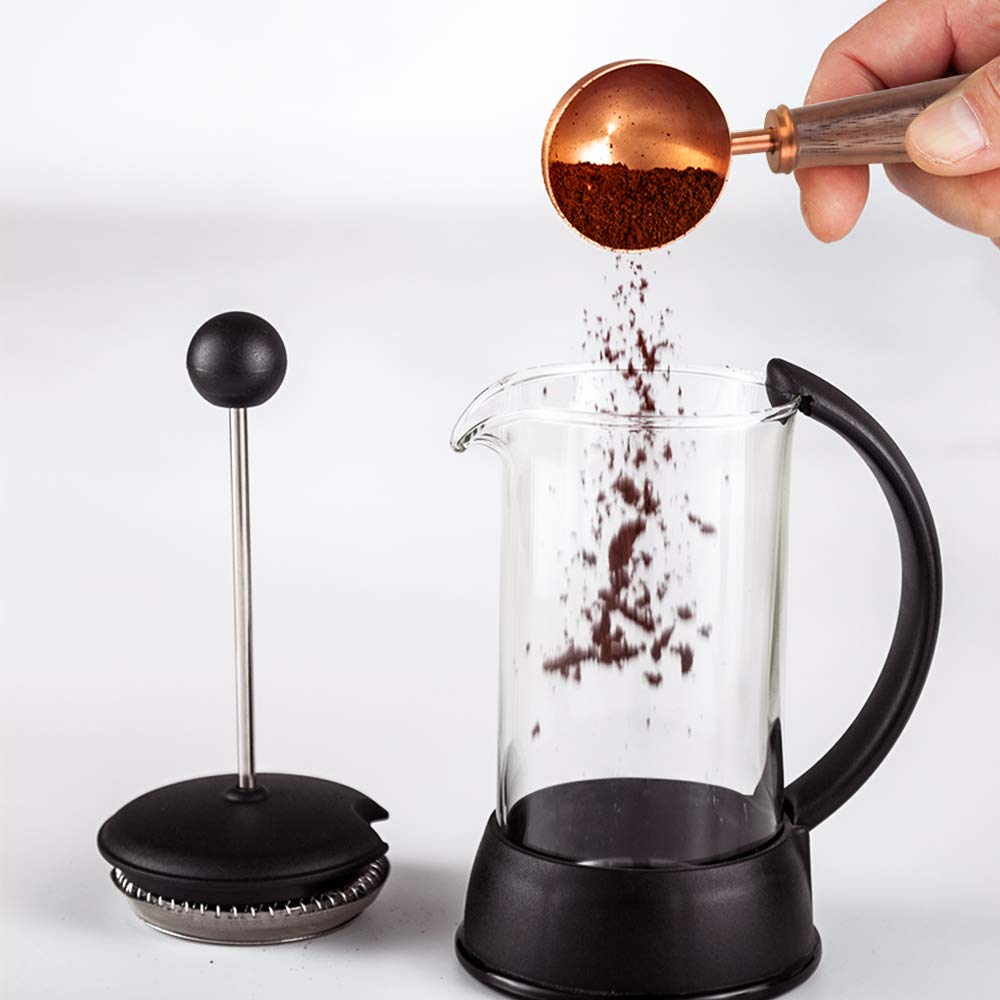 12 oz French Press Coffee Tea Maker with Measuring Coffee Spoon X799168