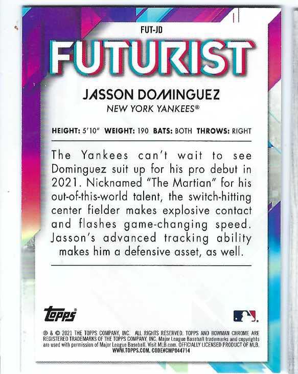 Baseball Rookie Card F7611