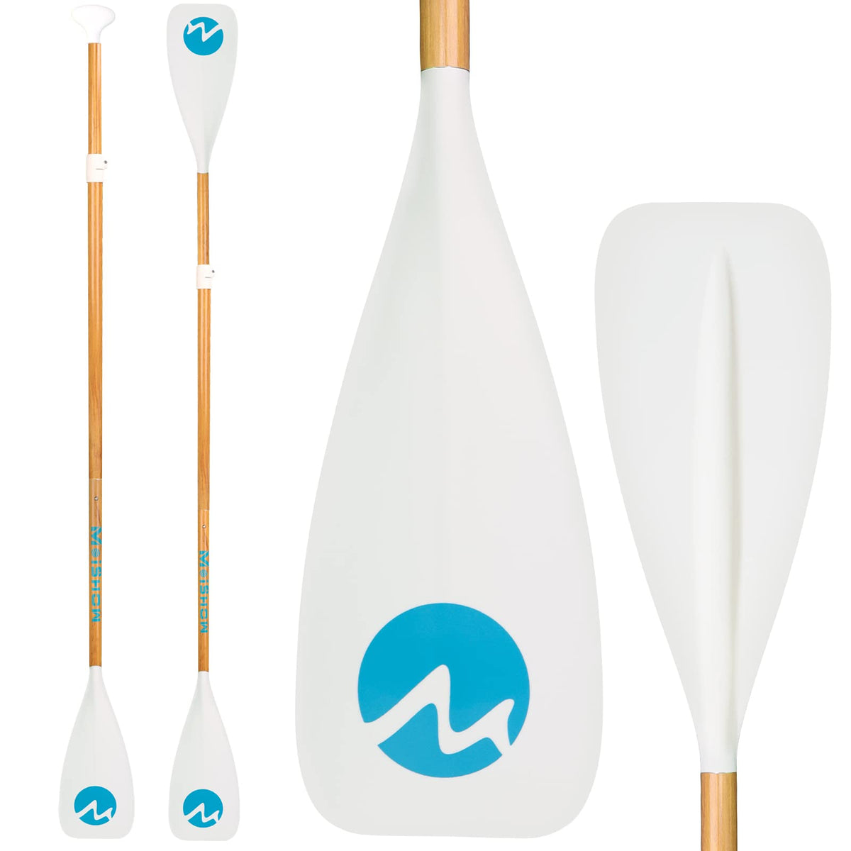 Adjustable 4-Piece Floating Aluminum SUP Paddle J171171