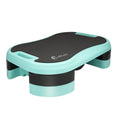 Exercise Step Platform with Cushion and 2 Adjustable Height Risers V3264