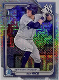 2024 Bowman Chrome Ben Rice Mega Box Mojo Refractor MLB Baseball Trading RC Rookie Card #BCP186 D1238
