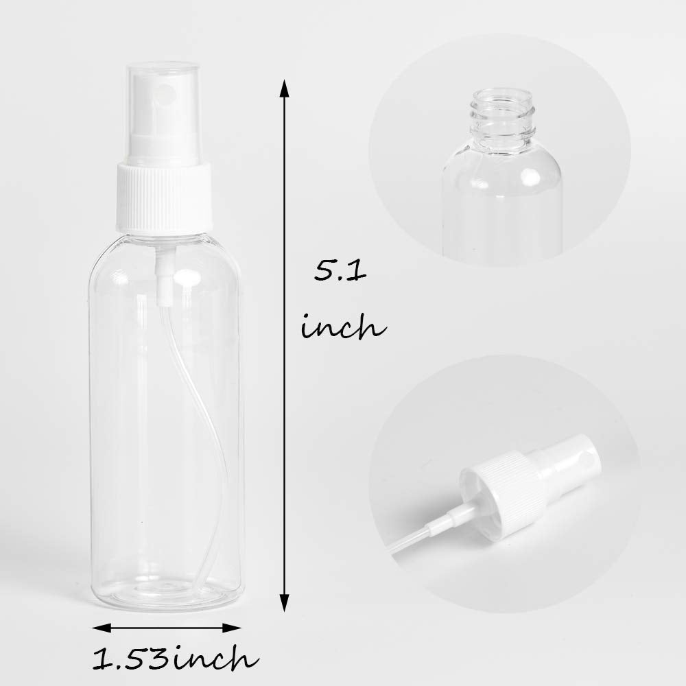 3 Pack 2.7oz Travel Spray Bottle S4078