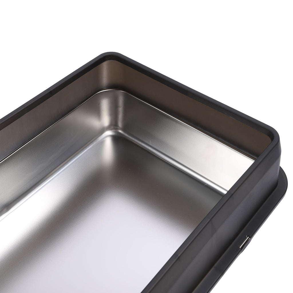 Stainless Steel Top Entry Cat Litter Box with Lid H316930