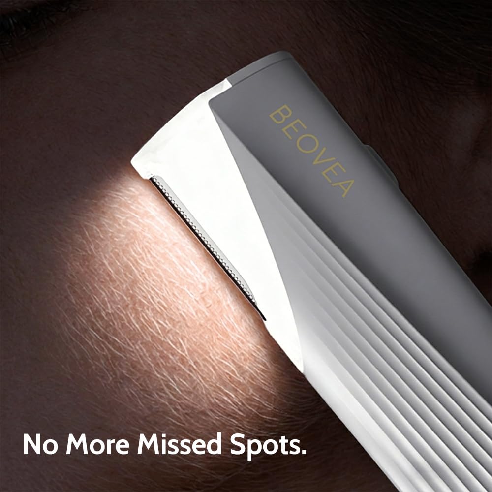 Rechargeable Dermaplaning Tool with LED Light L555141