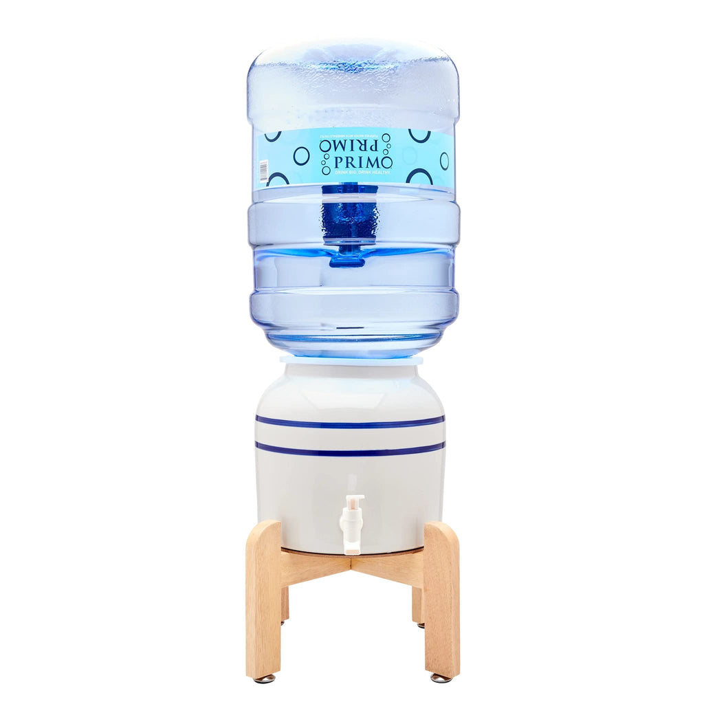 Ceramic Countertop Water Jug Dispenser with Stand H6099