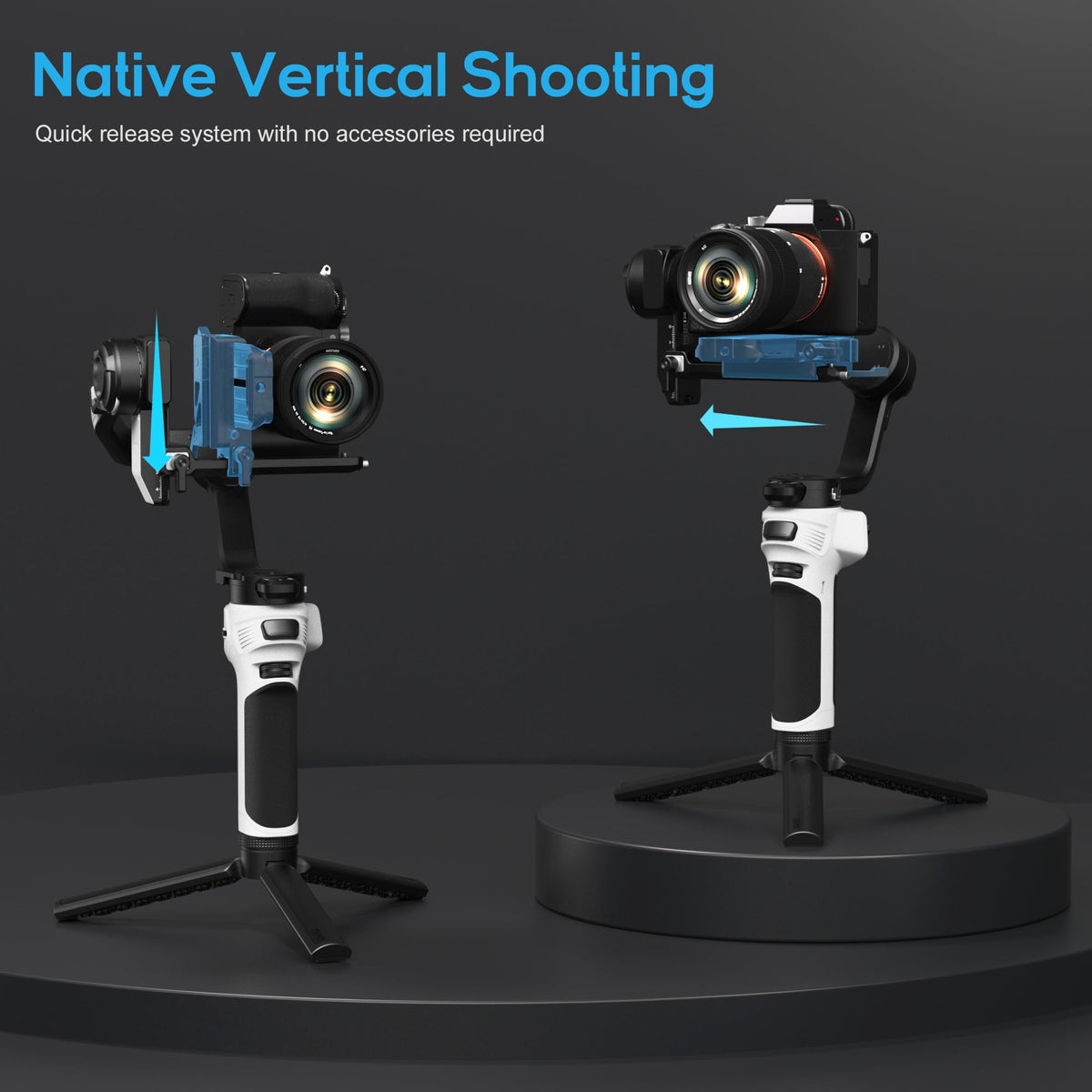 3-Axis Lightweight Gimbal Stabilizer G1853