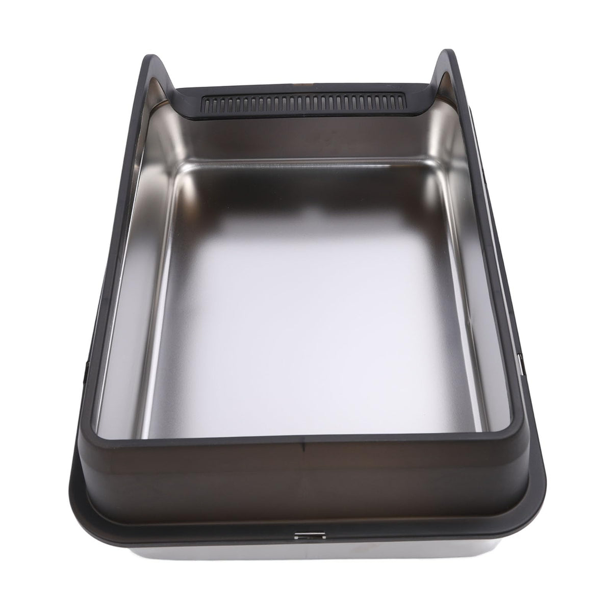 Stainless Steel Top Entry Cat Litter Box with Lid H316930