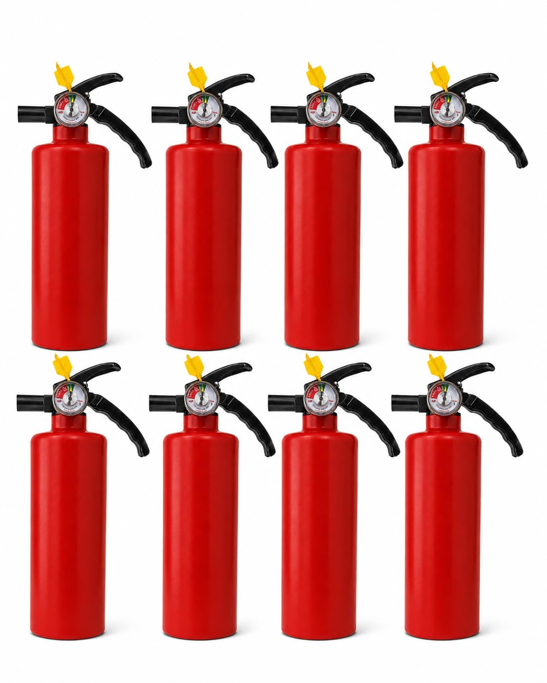 2.5 lb Rechargeable Dry Chemical Fire Extinguisher 8 Pack V65796