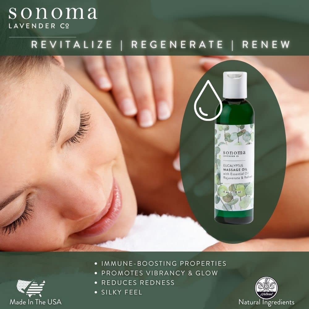 Eucalyptus Massage Oil 4 oz K8686