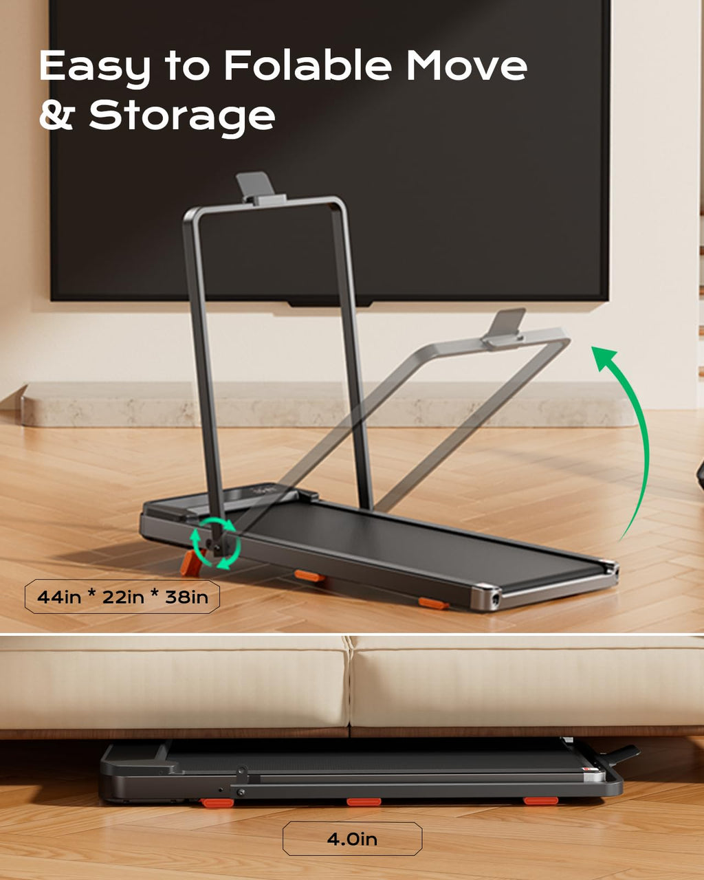 Walking Pad with Incline T849832