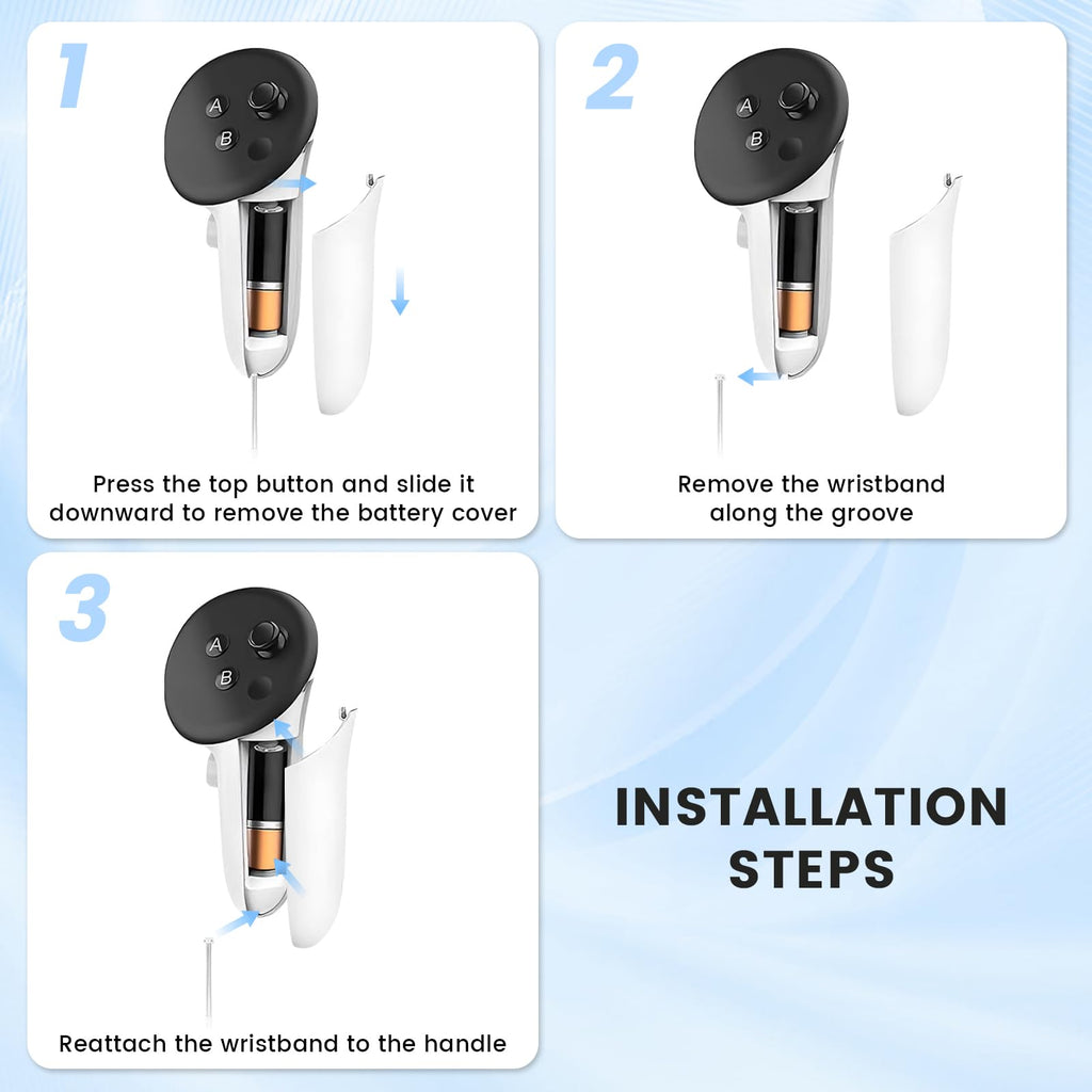 Replacement Wrist Straps for Oculus Quest 3 Controller X97006