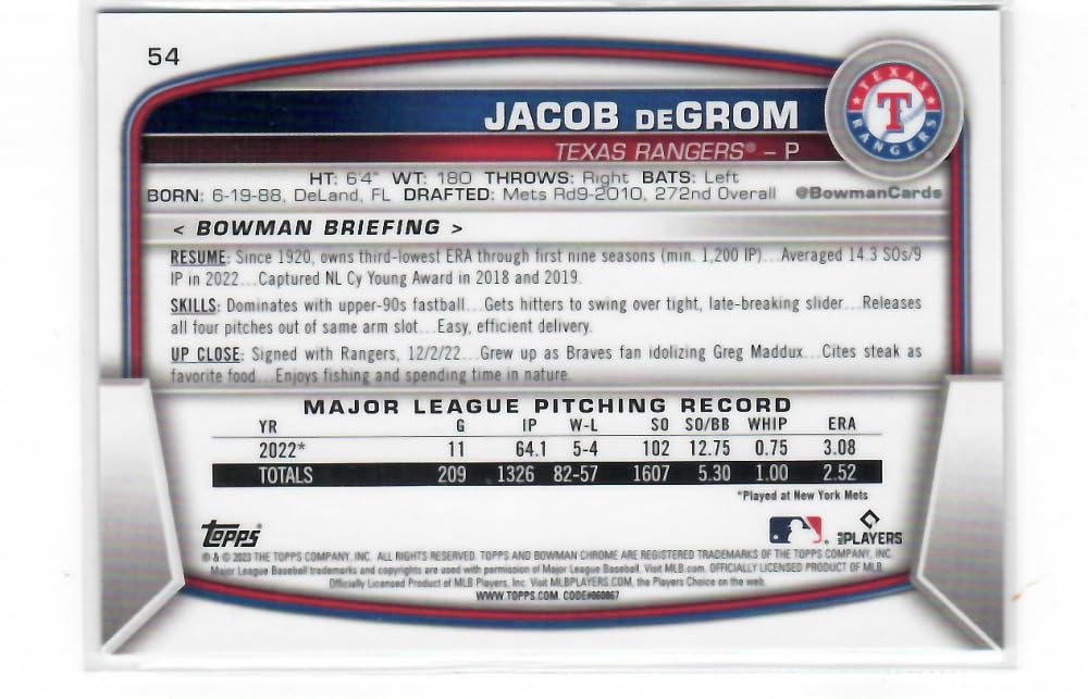 Baseball Card I4194