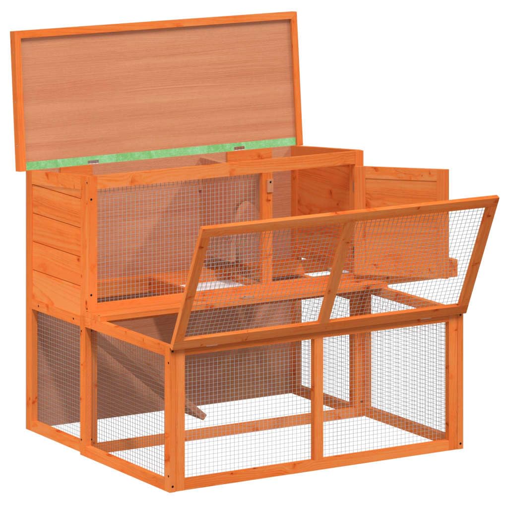 Wooden Rabbit Hutch R735