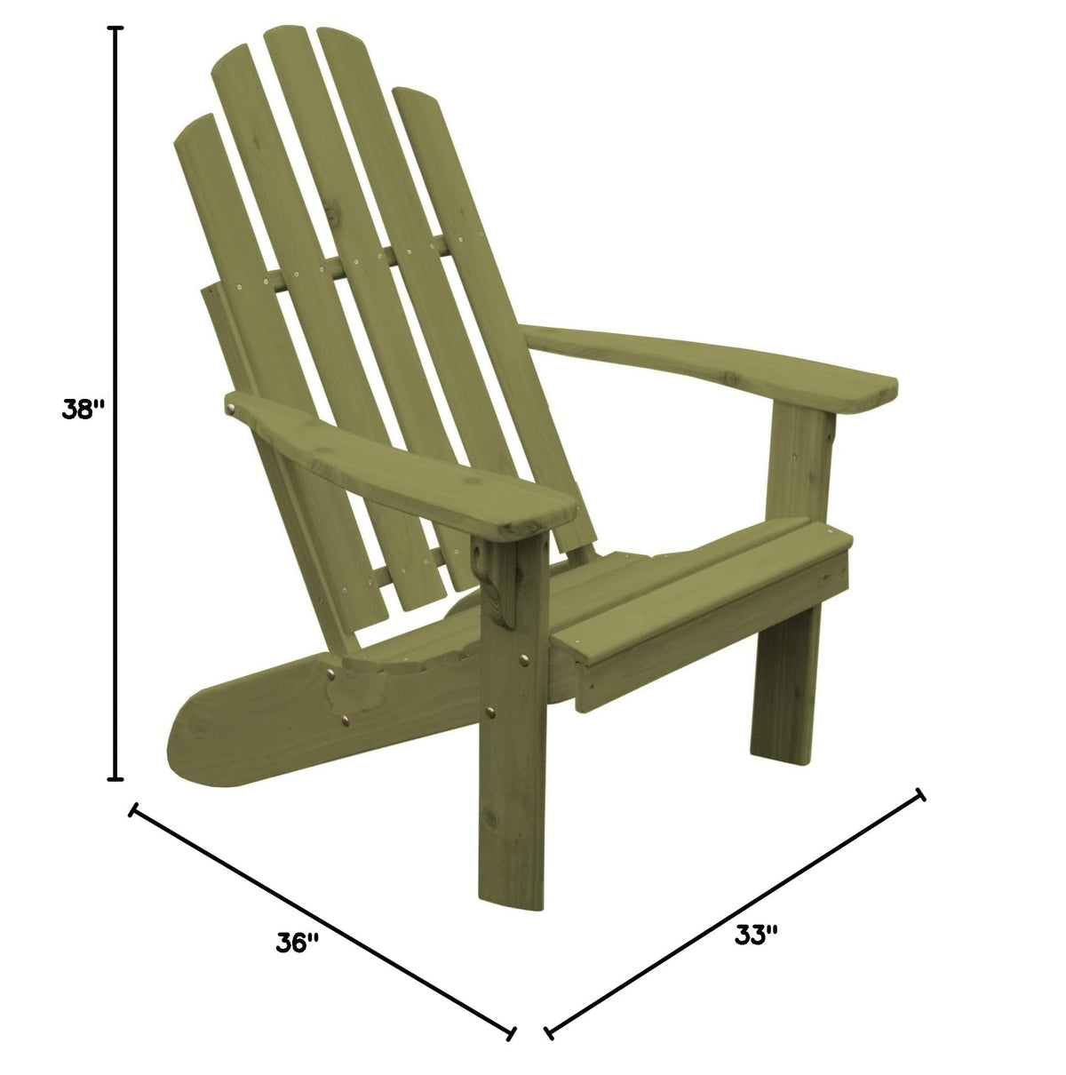 Cedar Adirondack Chair G3561
