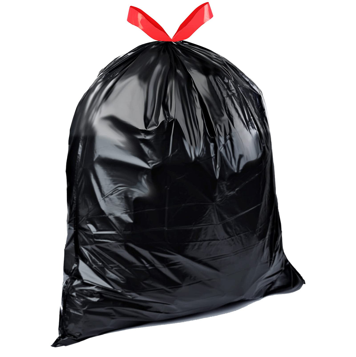 Multipurpose Drawstring Trash Bags, 30 Gallon, Tear Resistant, 50 Count N213935