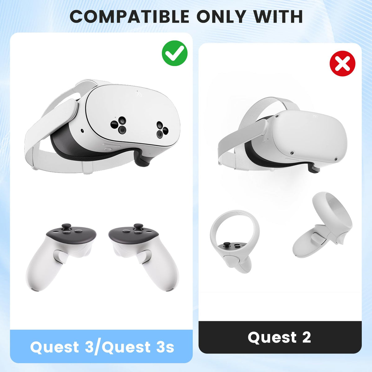 Replacement Wrist Straps for Oculus Quest 3 Controller X97006