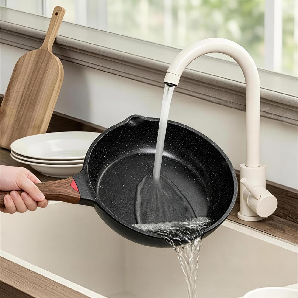 12 Pc Nonstick Deep Frying Pan Cookware Set C944433