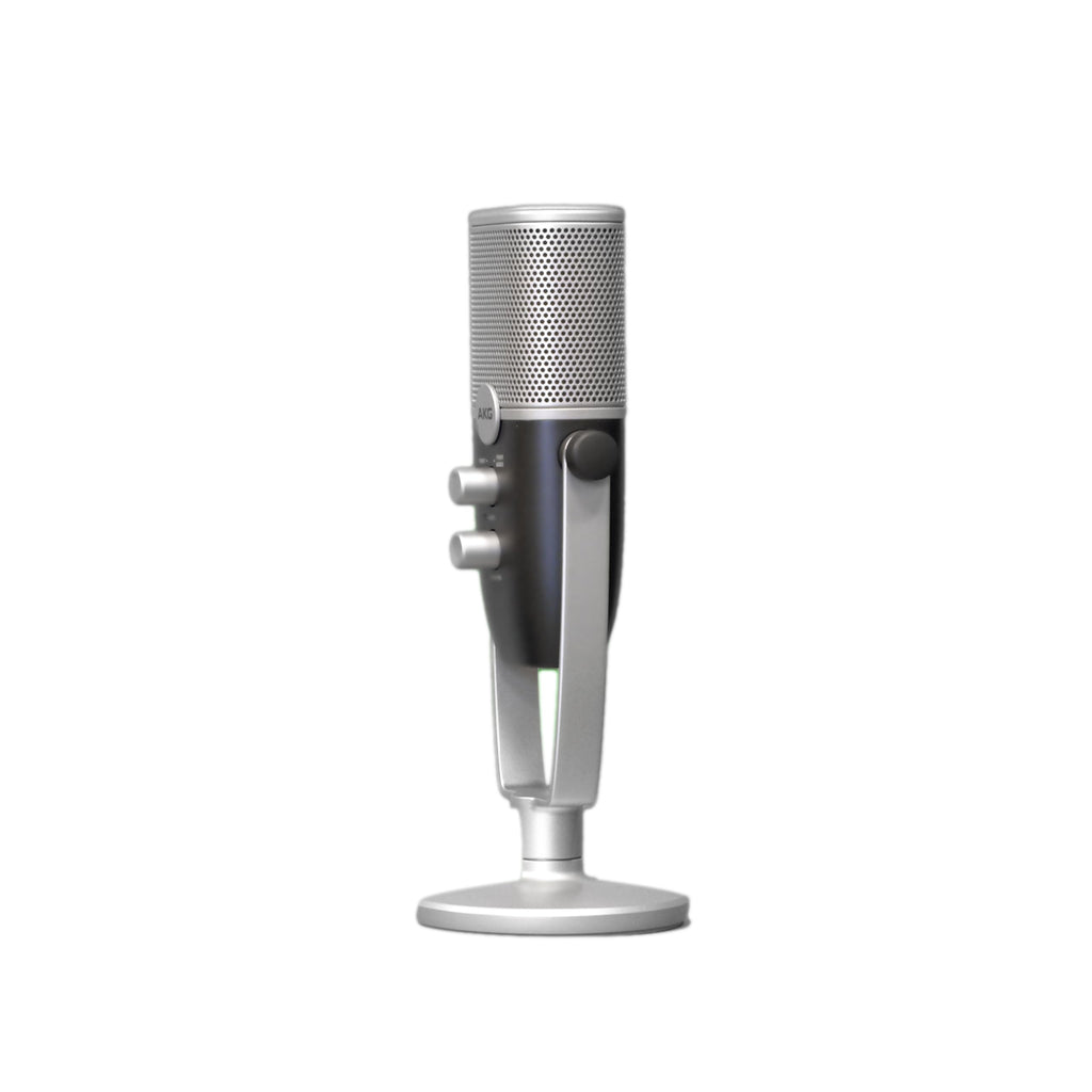 USB-C Condenser Microphone, Dual Pattern, Blue & Silver A5136