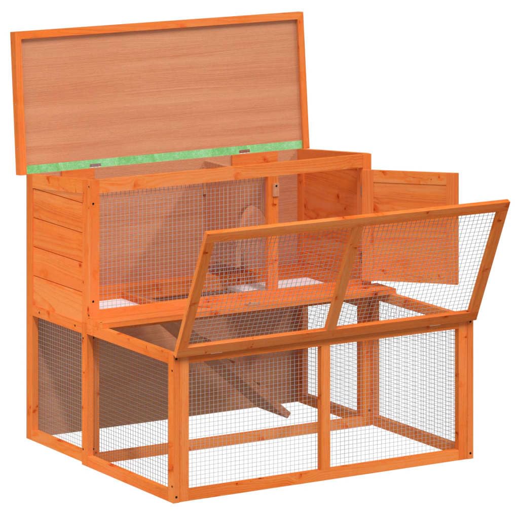 Wooden Rabbit Hutch R735
