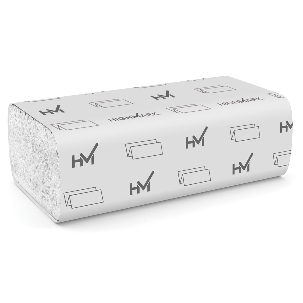1-Ply White Recycled Paper Towels, 250 Sheets, 16 Packs F35472