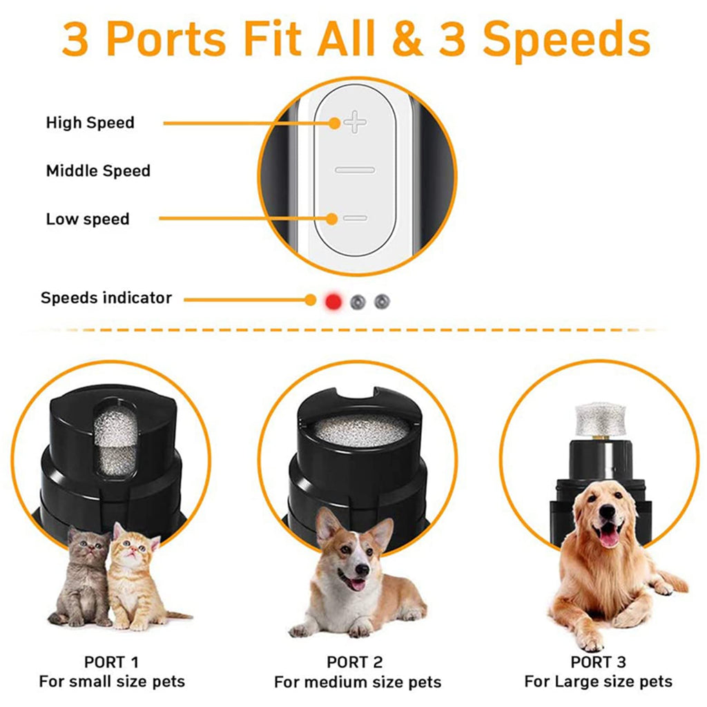 4 in 1 Electric Dog Nail Grinder P246