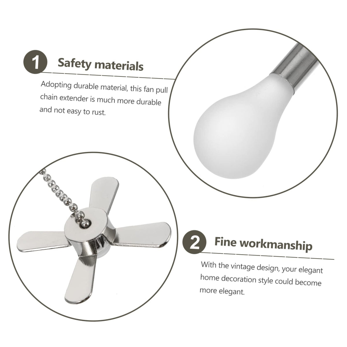 Ceiling Fan Pull Chain Set J61751