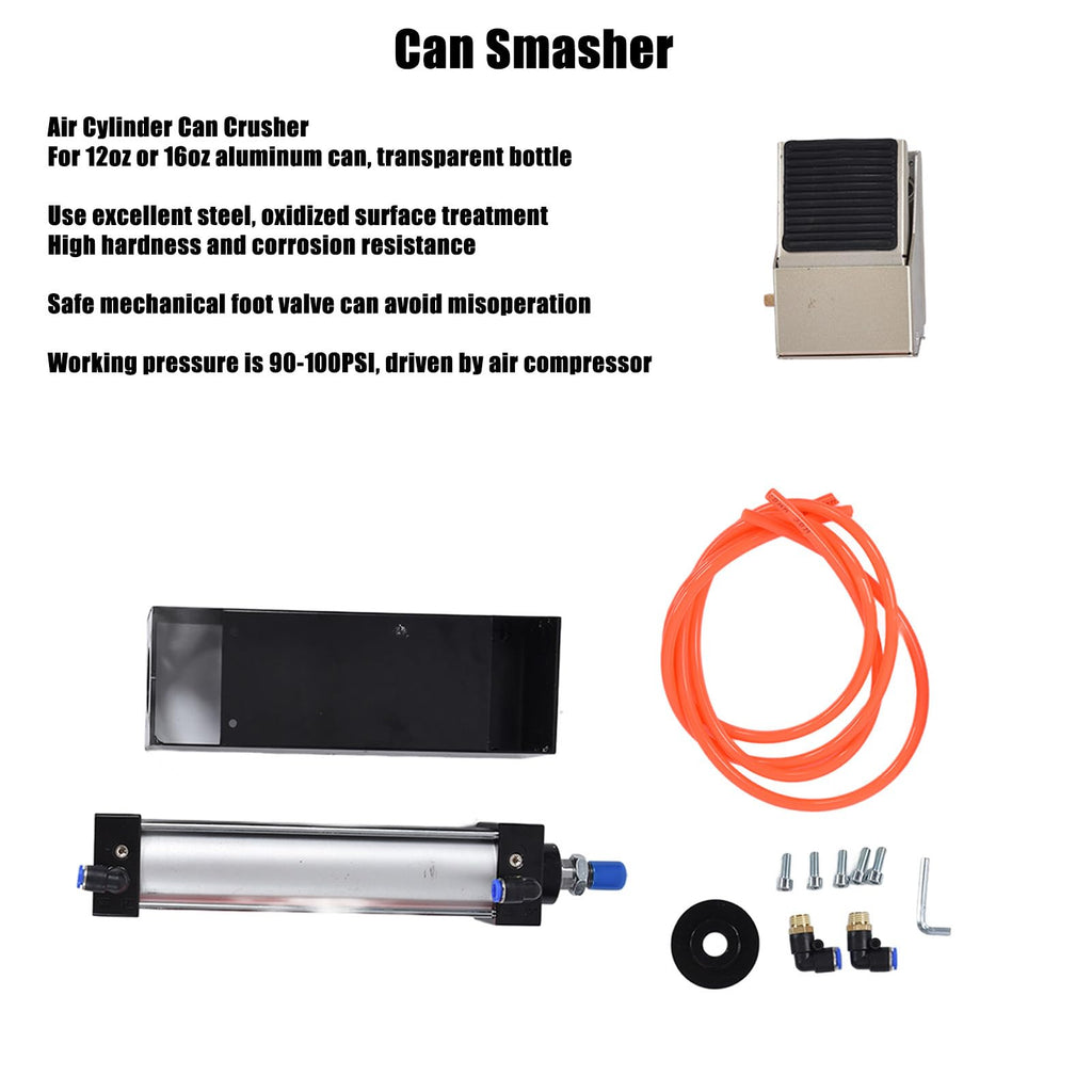 Pneumatic Heavy Duty Aluminum Can Crusher K261