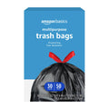 Multipurpose Drawstring Trash Bags, 30 Gallon, Tear Resistant, 50 Count N213935
