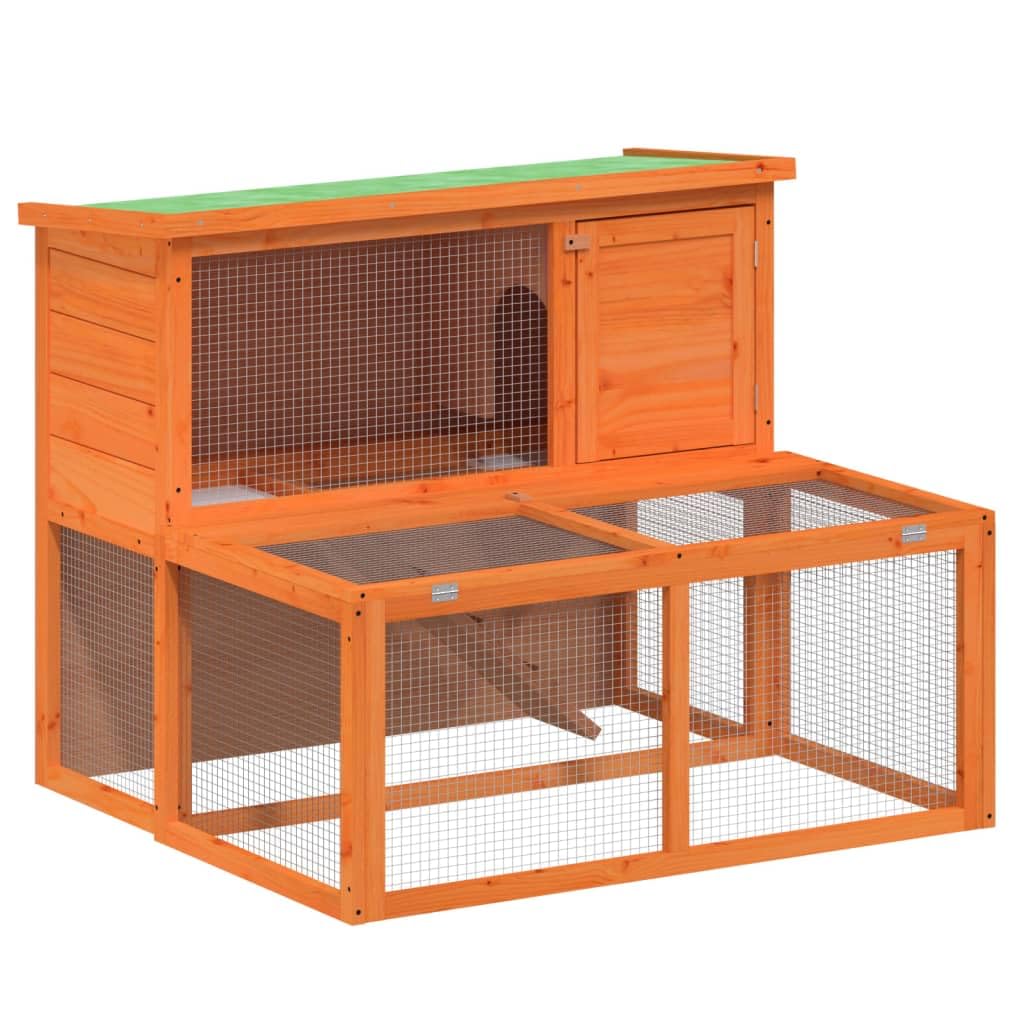 Wooden Rabbit Hutch R735
