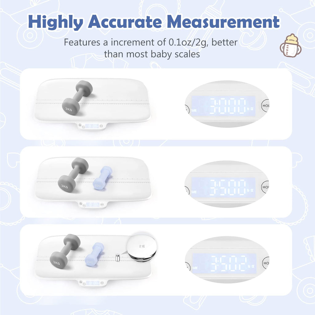 66lb Digital Baby and Pet Scale with Hold Function F5927