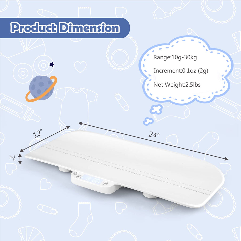 66lb Digital Baby and Pet Scale with Hold Function F5927
