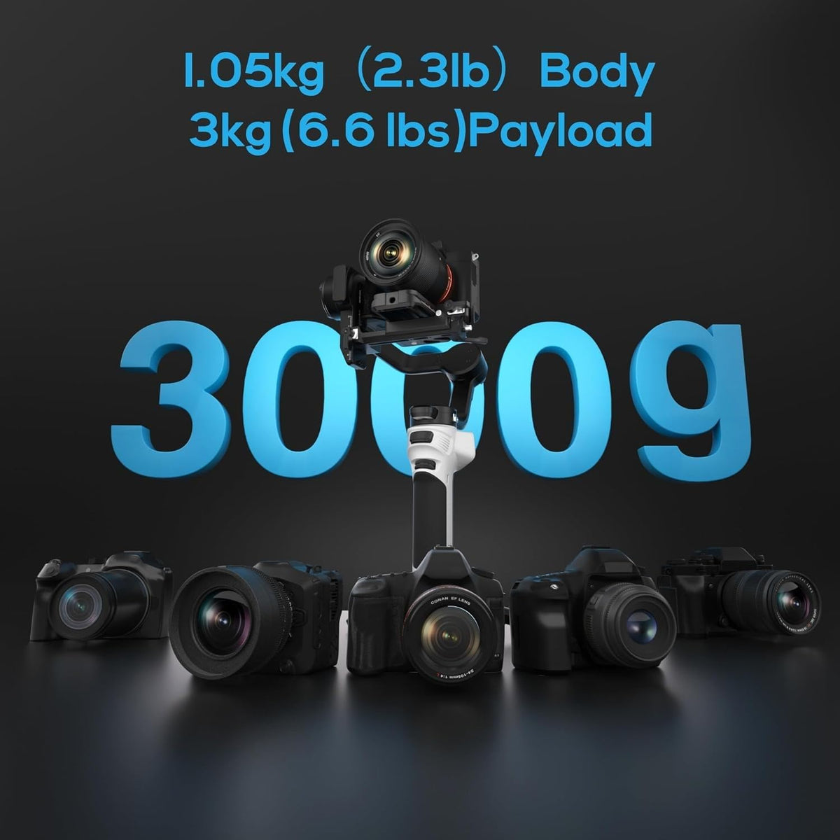 3-Axis Gimbal Stabilizer Y6684