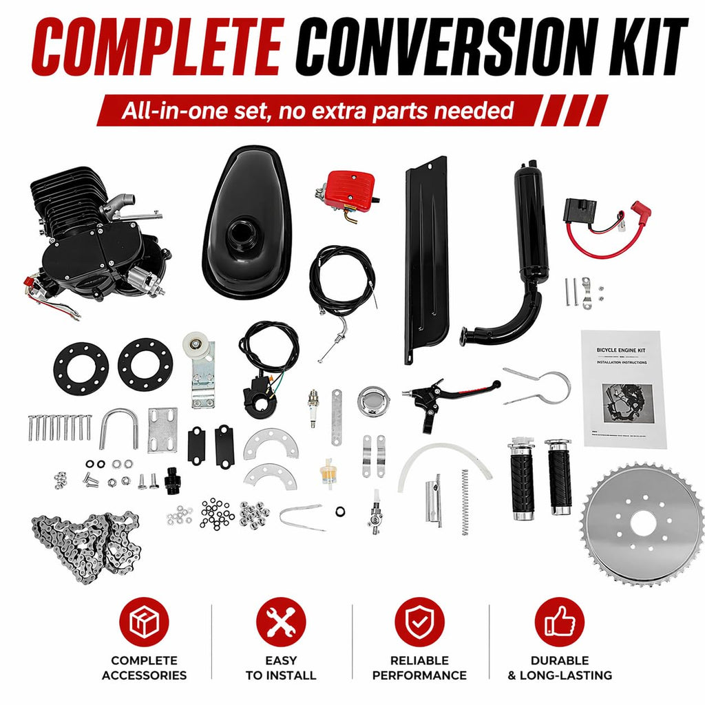 110CC 2 Stroke Bicycle Engine Kit with CDI System Z303
