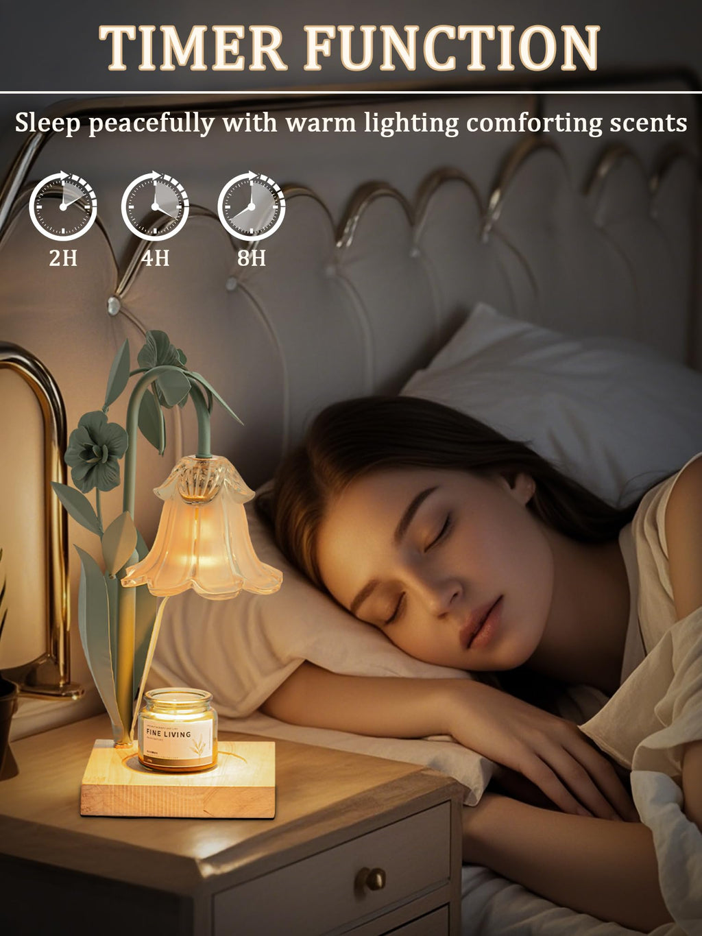 Candle Warmer with Timer & Dimmer J60854