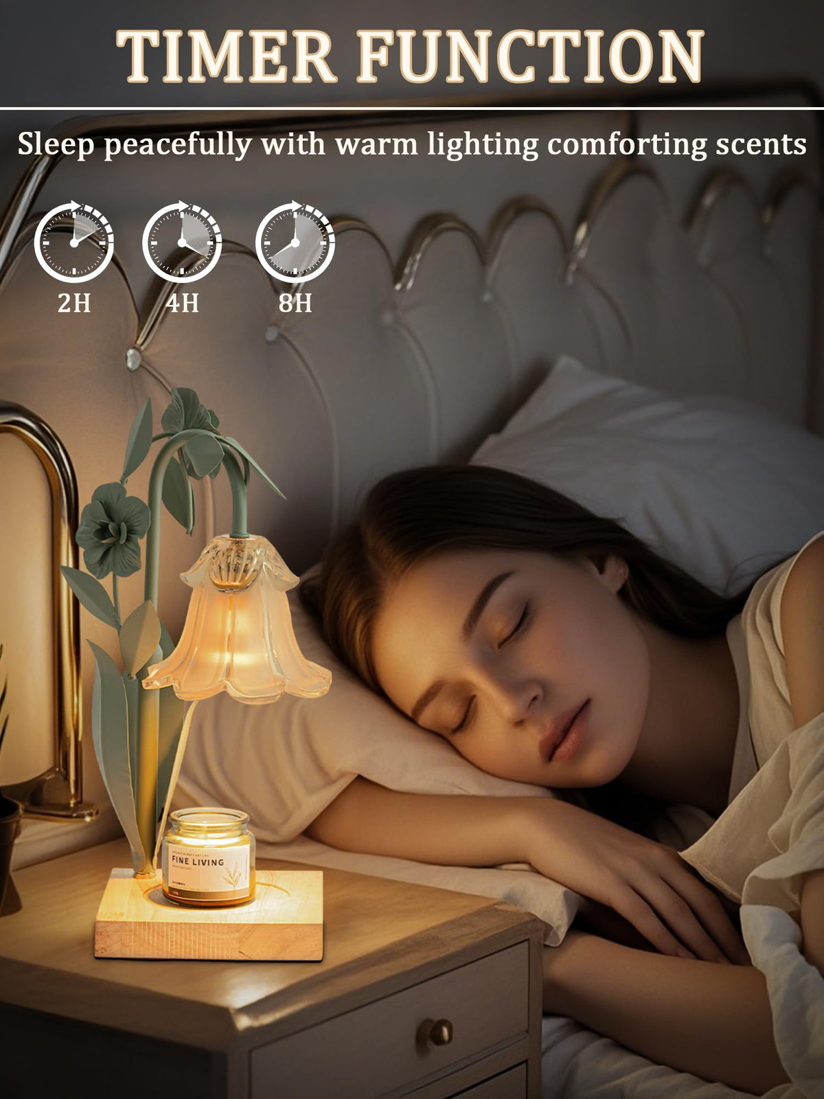 Candle Warmer with Timer & Dimmer J60854