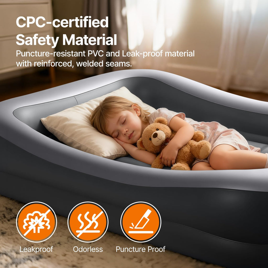 Inflatable Toddler Travel Bed with Tent F926074