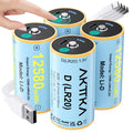 4 Pack Rechargeable D Batteries 1.5V Lithium O919397