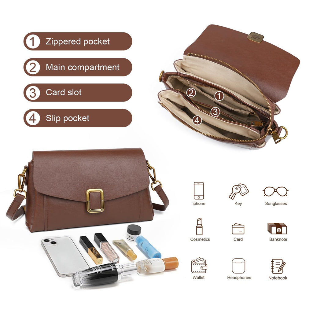 Genuine Leather Crossbody Bag G175816