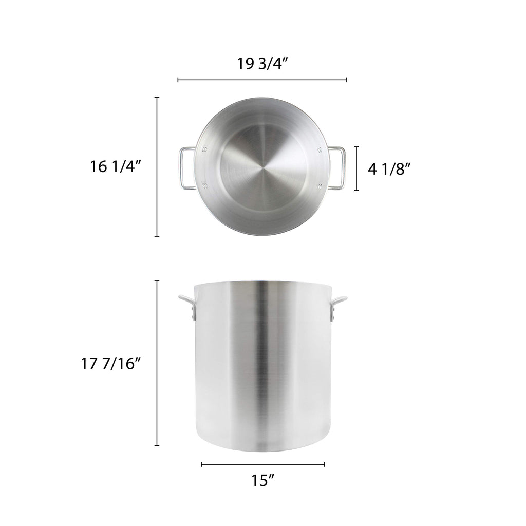60 quart Aluminum stock pot Y2052
