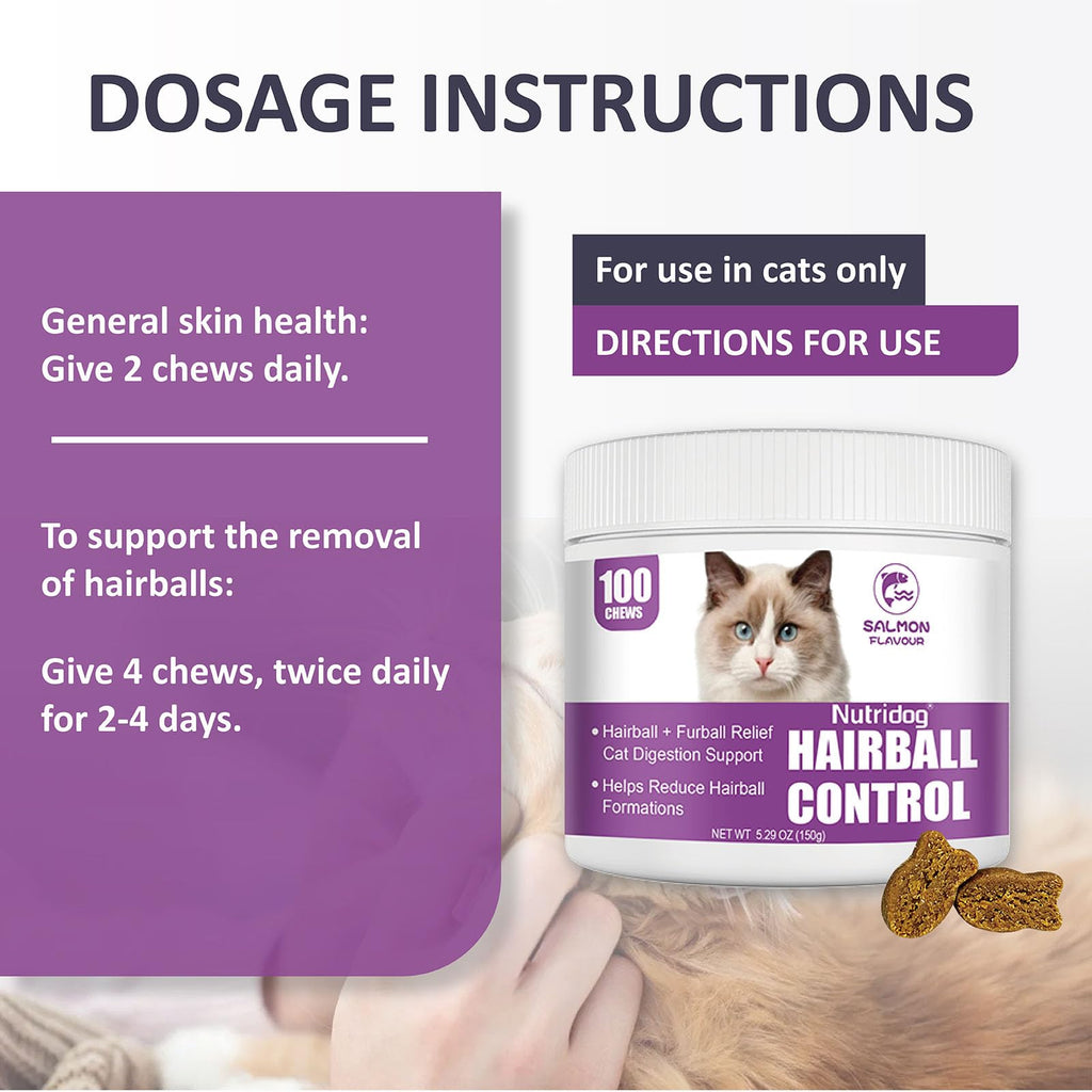Hairball Remedy Chews with Omega 3&6 I8219