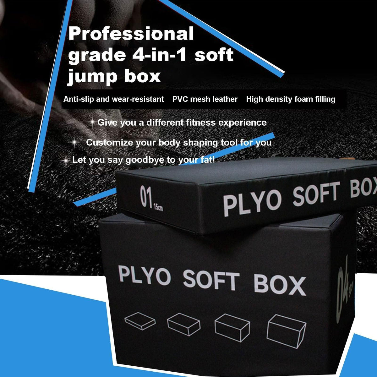 4-in-1 Foam Plyo Box Z409114