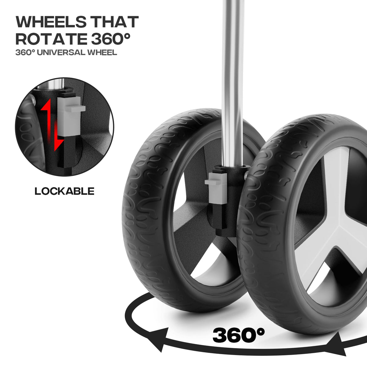 Foldable 3-Wheel Pet Stroller K607