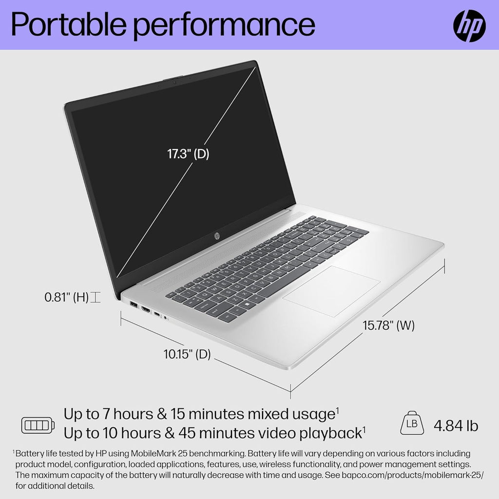 17.3" HD+ Touchscreen Laptop Z417615