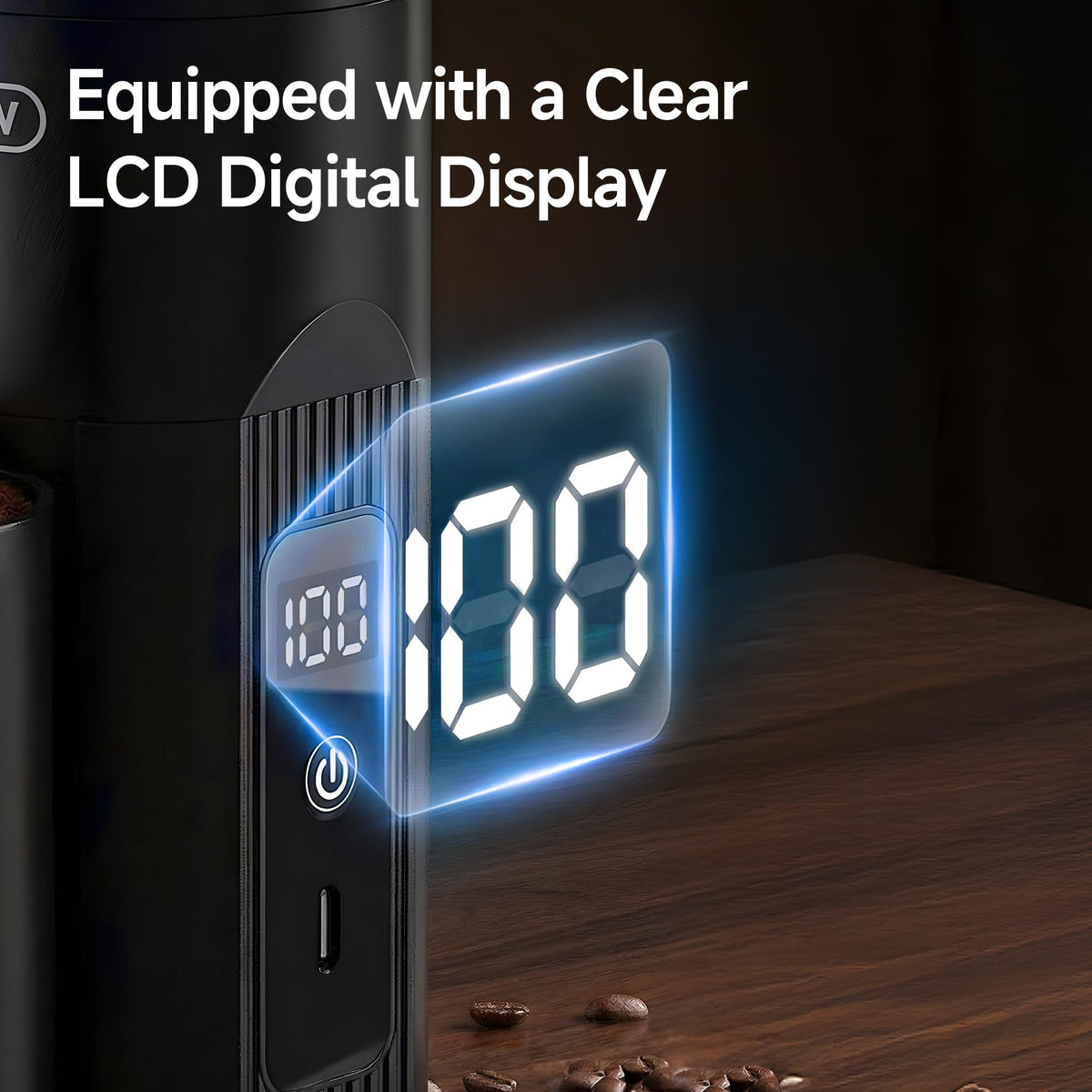 Portable Wireless Coffee Grinder U125029
