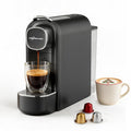 Black Single Serve Espresso Coffee Machine with Removable Tank Z75682